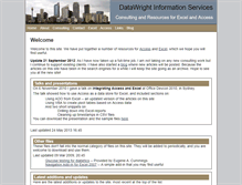 Tablet Screenshot of datawright.com.au